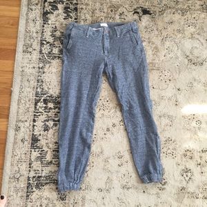 MOTHER summer tweed joggers